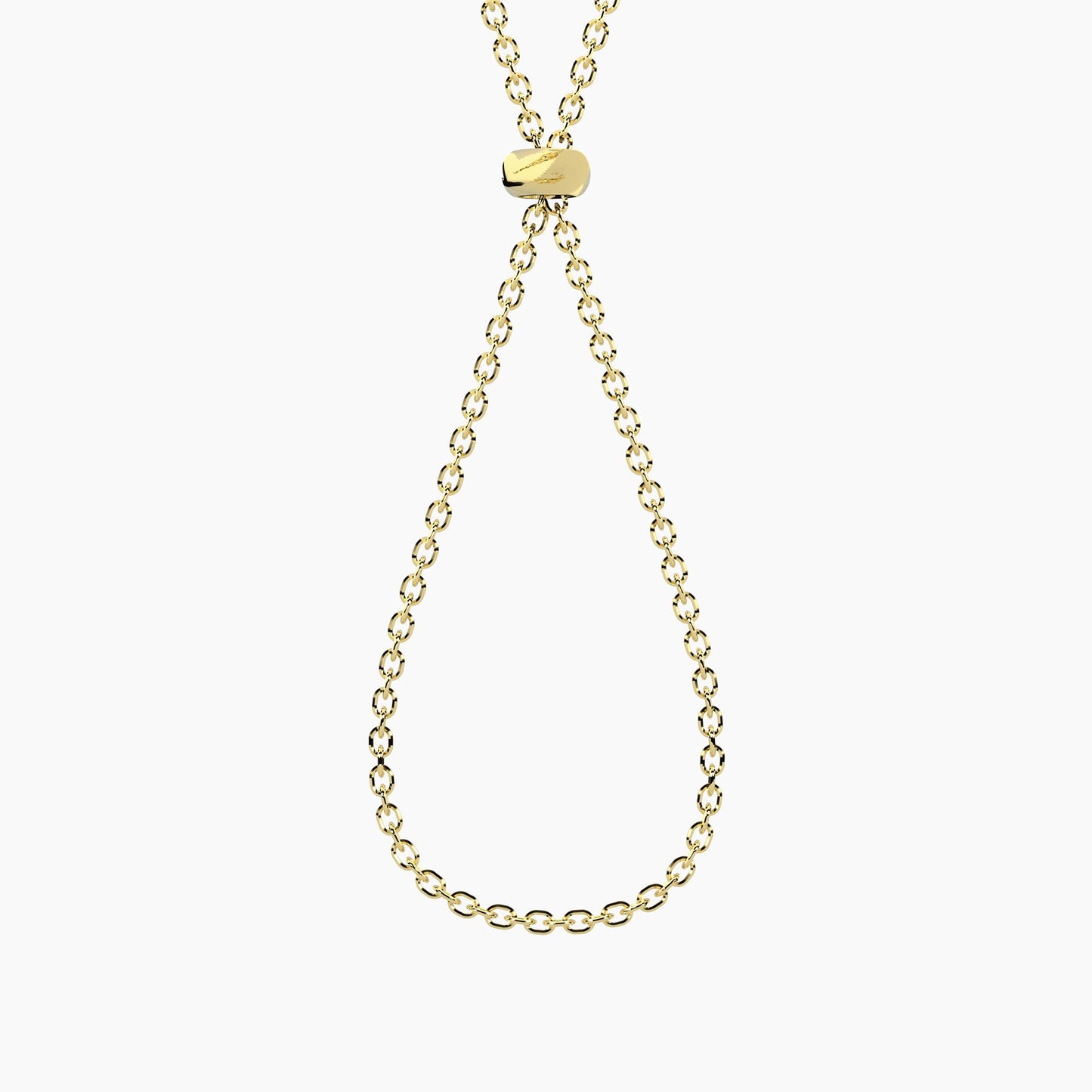 Collana base Kidult in acciaio silver con maglia a intreccio per inserimento ciondoli personalizzati - Alfano Gioielli Gioielleria Palermo.