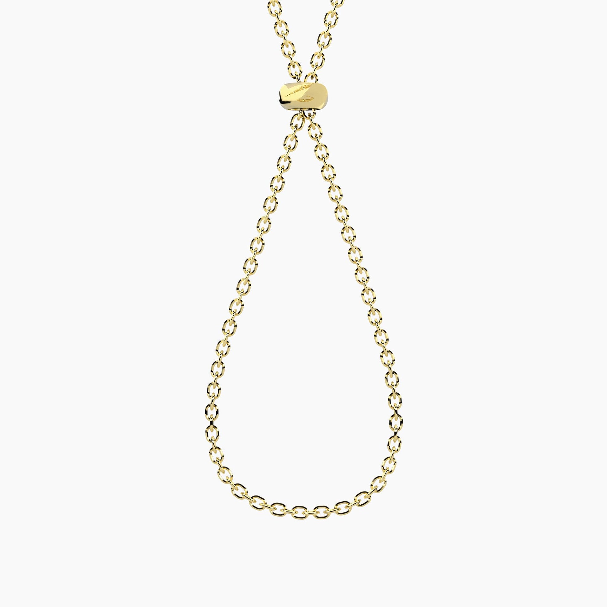 Collana base Kidult in acciaio silver con maglia a intreccio per inserimento ciondoli personalizzati - Alfano Gioielli Gioielleria Palermo.