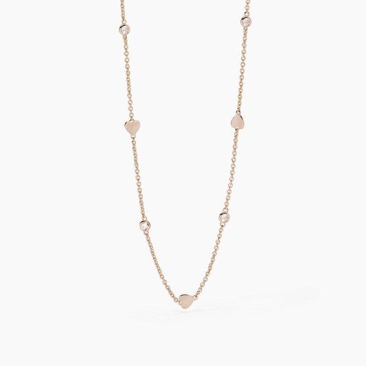 Collana Donna in Argento con Cuore Mabina Gioielli Sky Love 553702