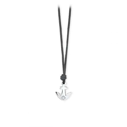 Collana Ikon con Ancora in Acciaio | 2Jewels 251541
