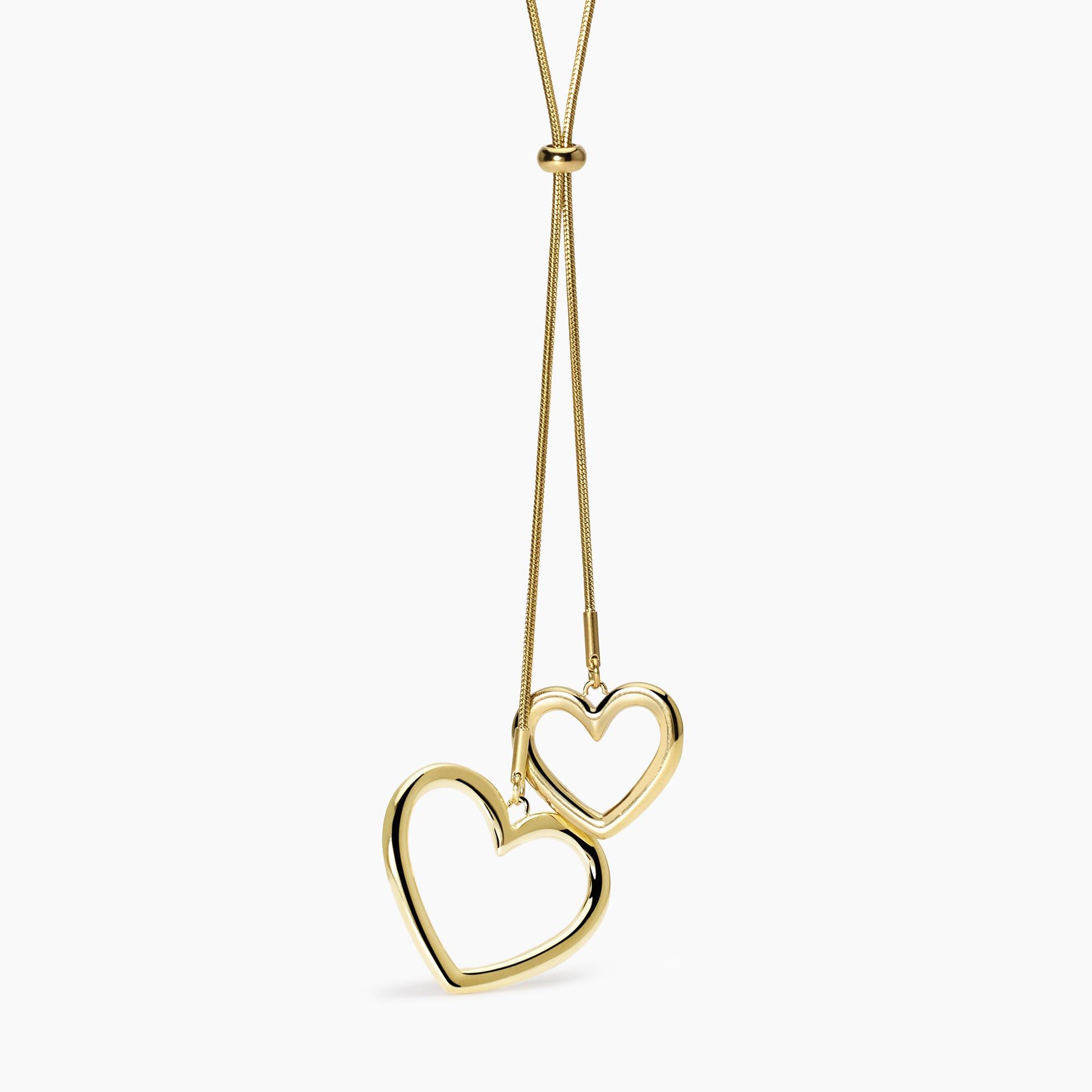 Collana Kidult Style 15 Dorata con Cuori - 851025