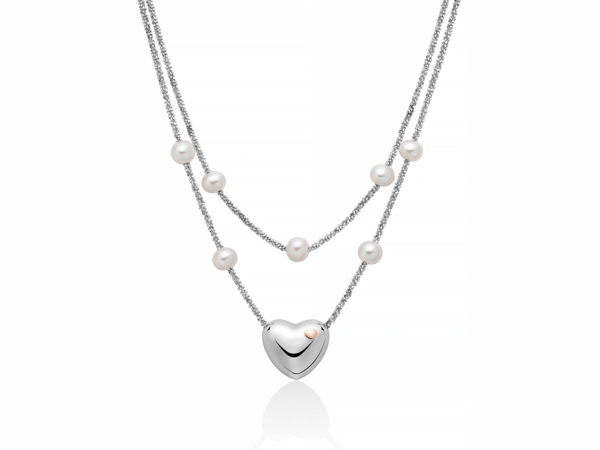 Collana Miluna Miss Italia in Argento 925 con Perle - 380034