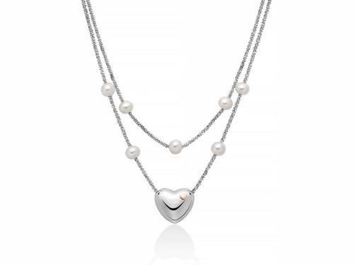 Collana Miluna Miss Italia in Argento 925 con Perle - PCL6441