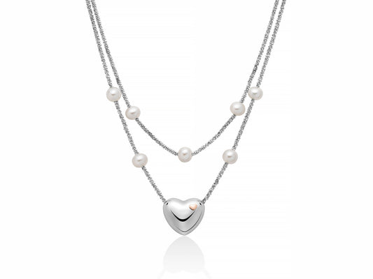 Collana Miluna Miss Italia in Argento 925 con Perle - 380034