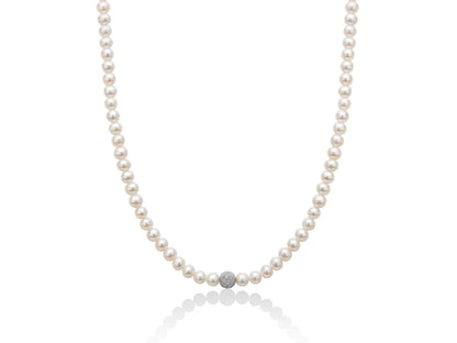 Collana Miluna in Oro 750 con Perle - 371515