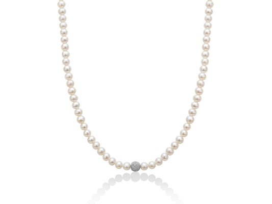 Collana Miluna in Oro 750 con Perle - 371515