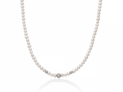 Collana Miluna in Oro 750 con Perle - 371521