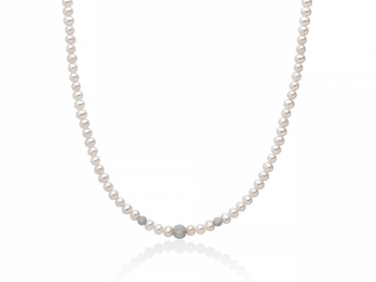 Collana Miluna in Oro 750 con Perle - 371521