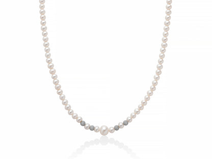 Collana Miluna in Oro 750 con Perle - 371535