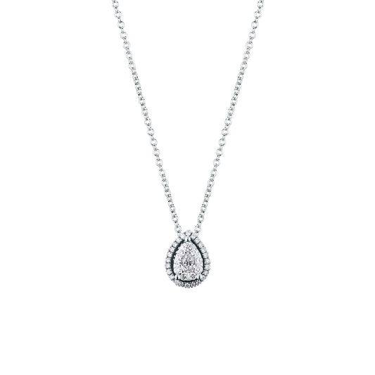 Collana Mirco Visconti in Oro Bianco 18kt con Doppi Brillanti (AB828/10)
