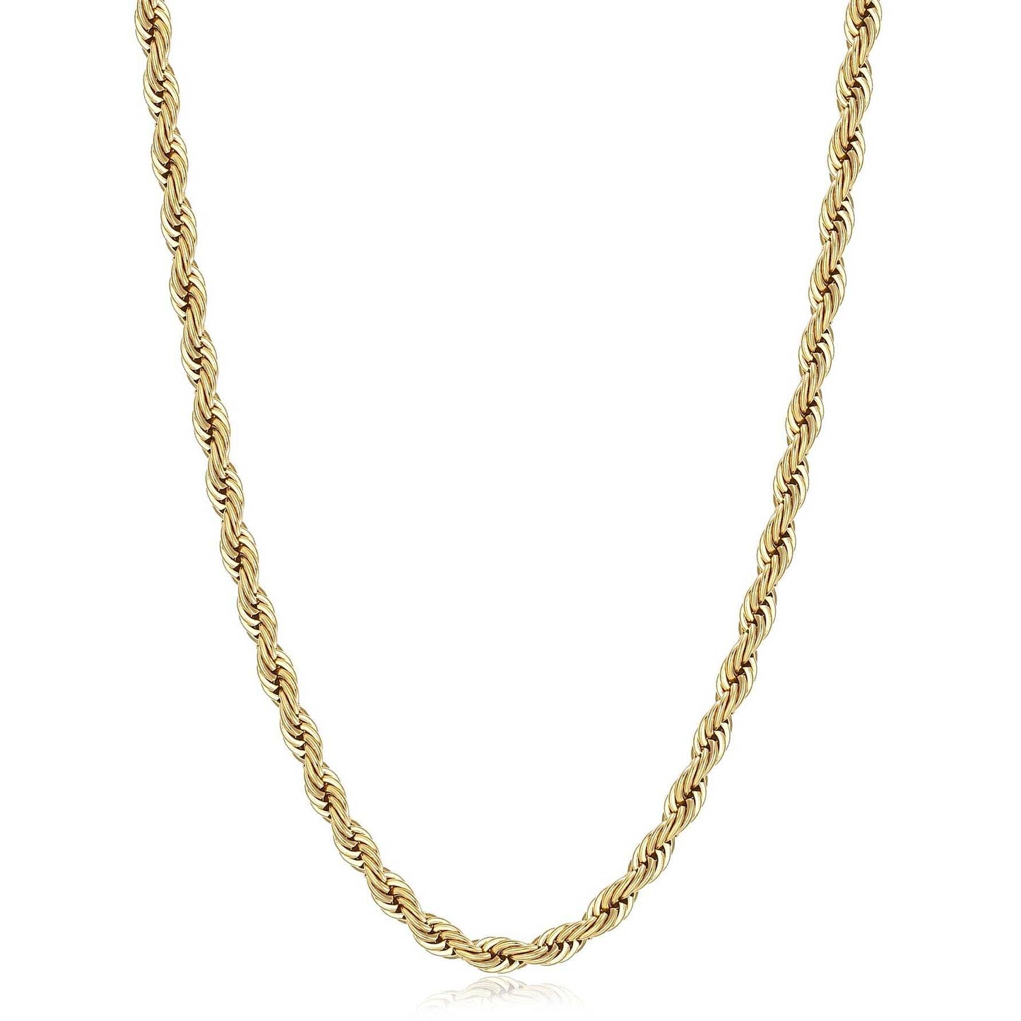Collana Sagapò Donna CHUNKY - Girocollo Catena in Acciaio 316L PVD Oro - Codice: SHK107