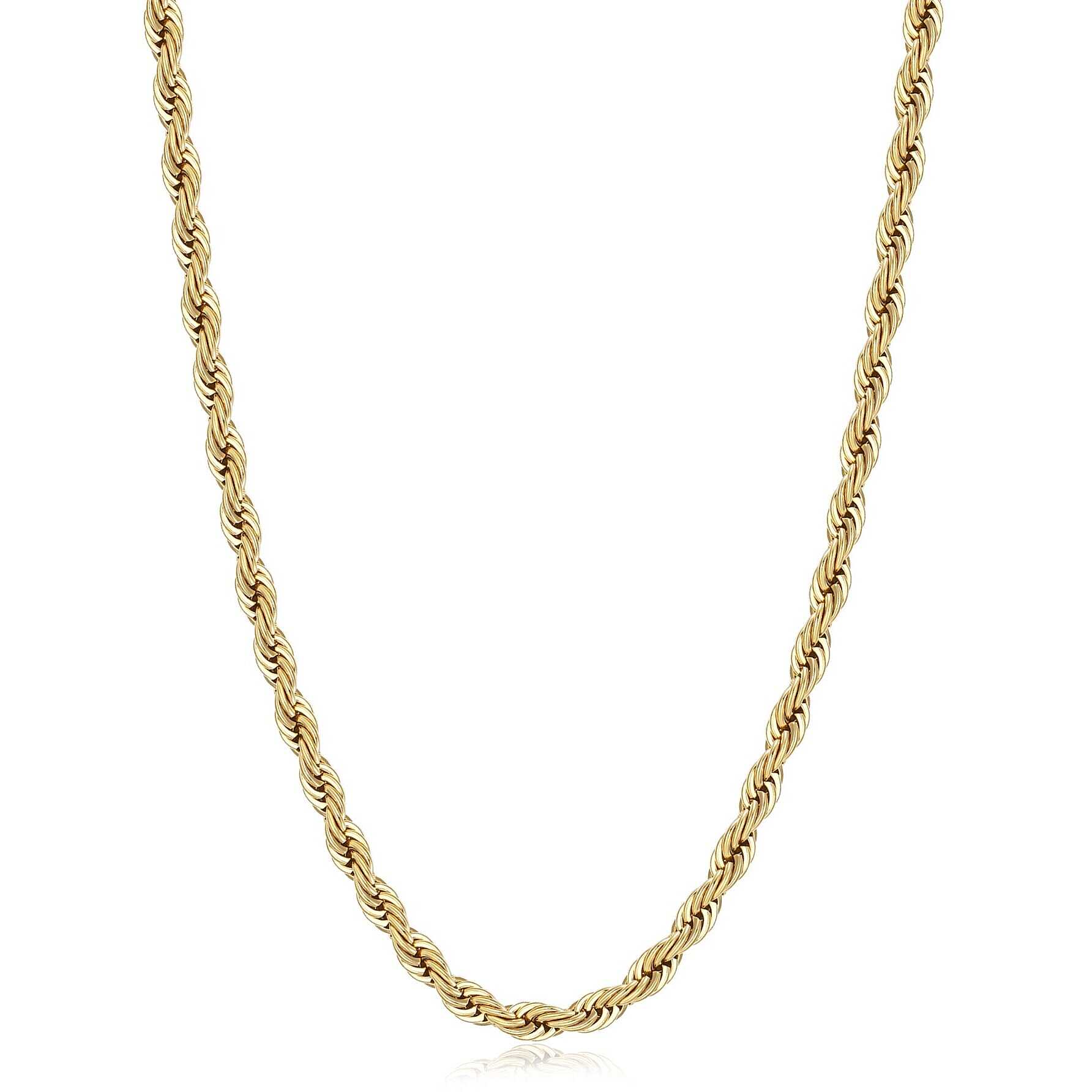 Collana Sagapò Donna CHUNKY - Girocollo Catena in Acciaio 316L PVD Oro - Codice: SHK107