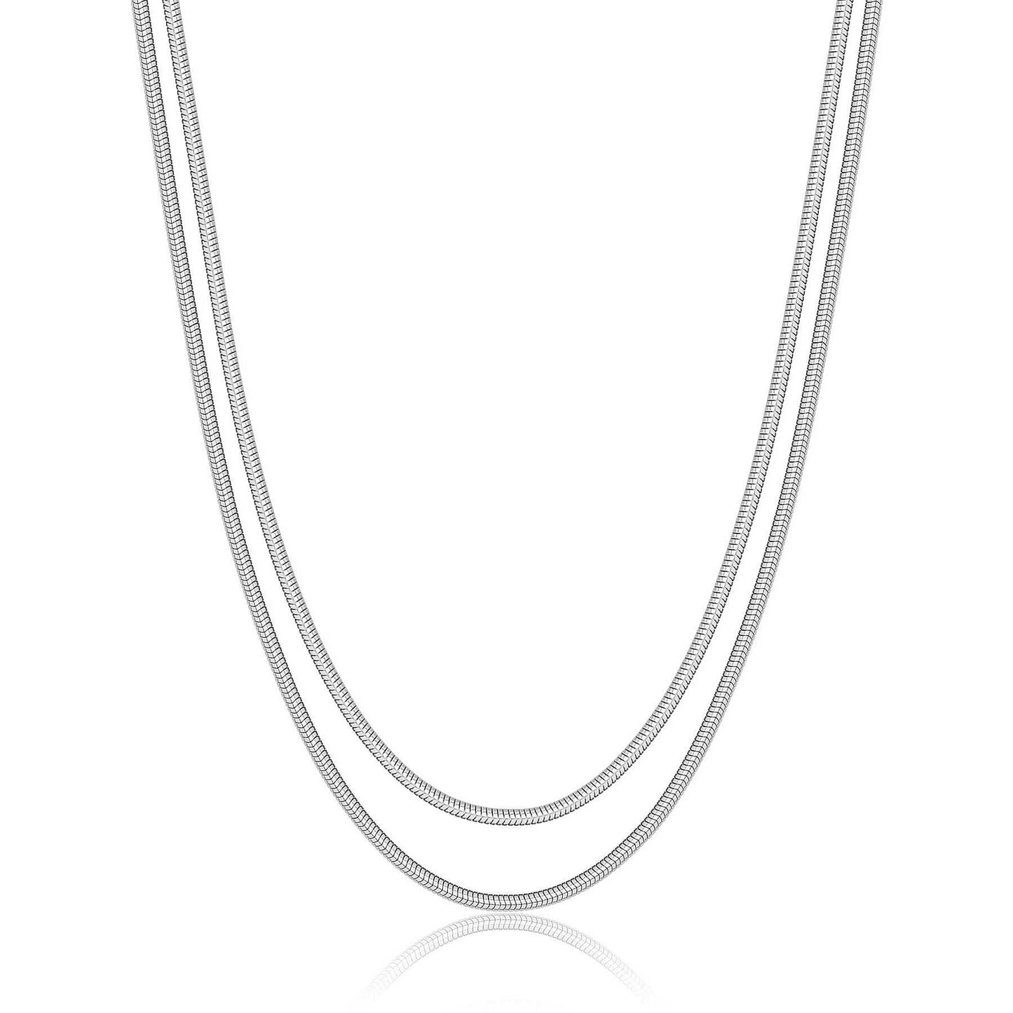 Collana Sagapò Donna CHUNKY - Girocollo Multifilo in Acciaio 316L - Codice: SHK110