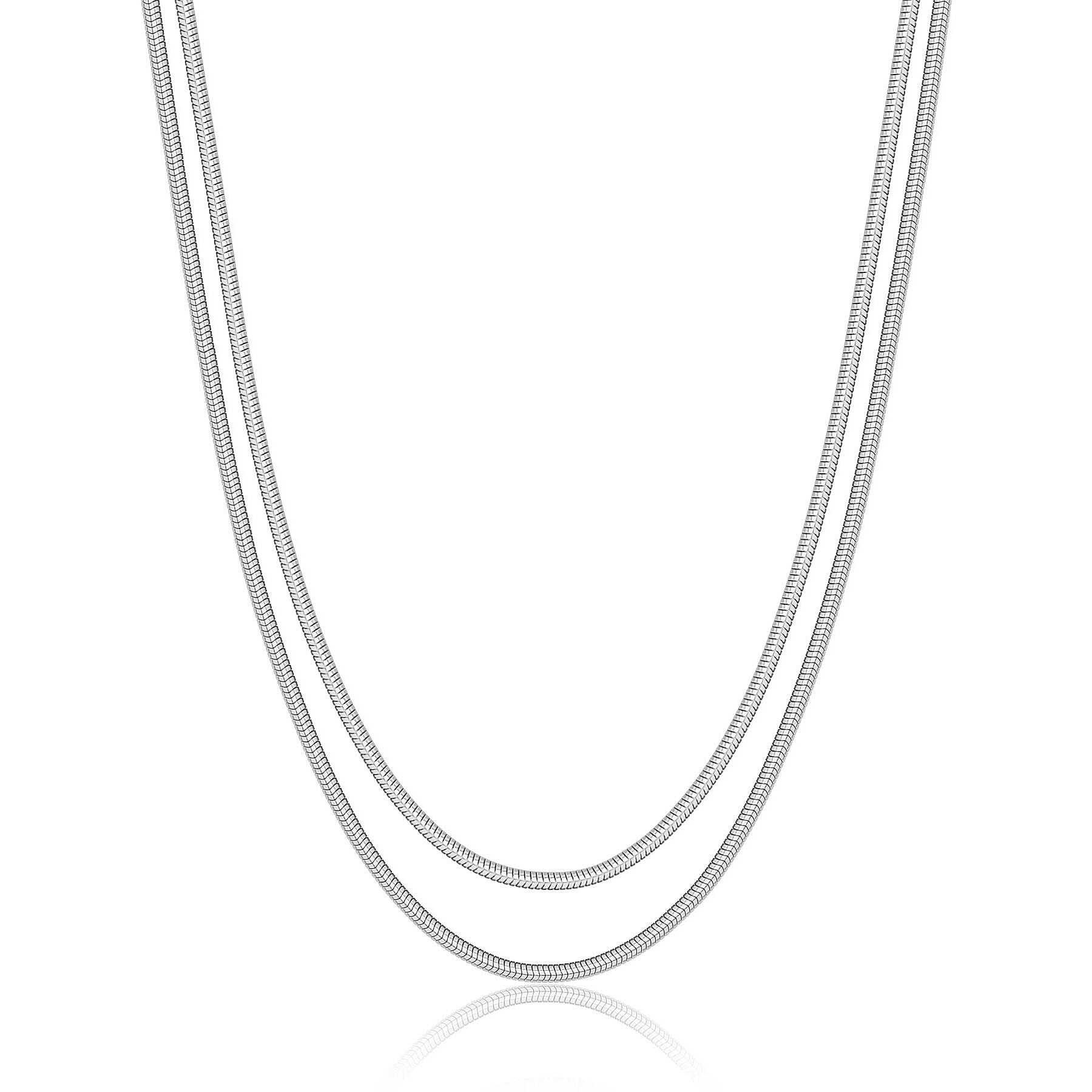 Collana Sagapò Donna CHUNKY - Girocollo Multifilo in Acciaio 316L - Codice: SHK110