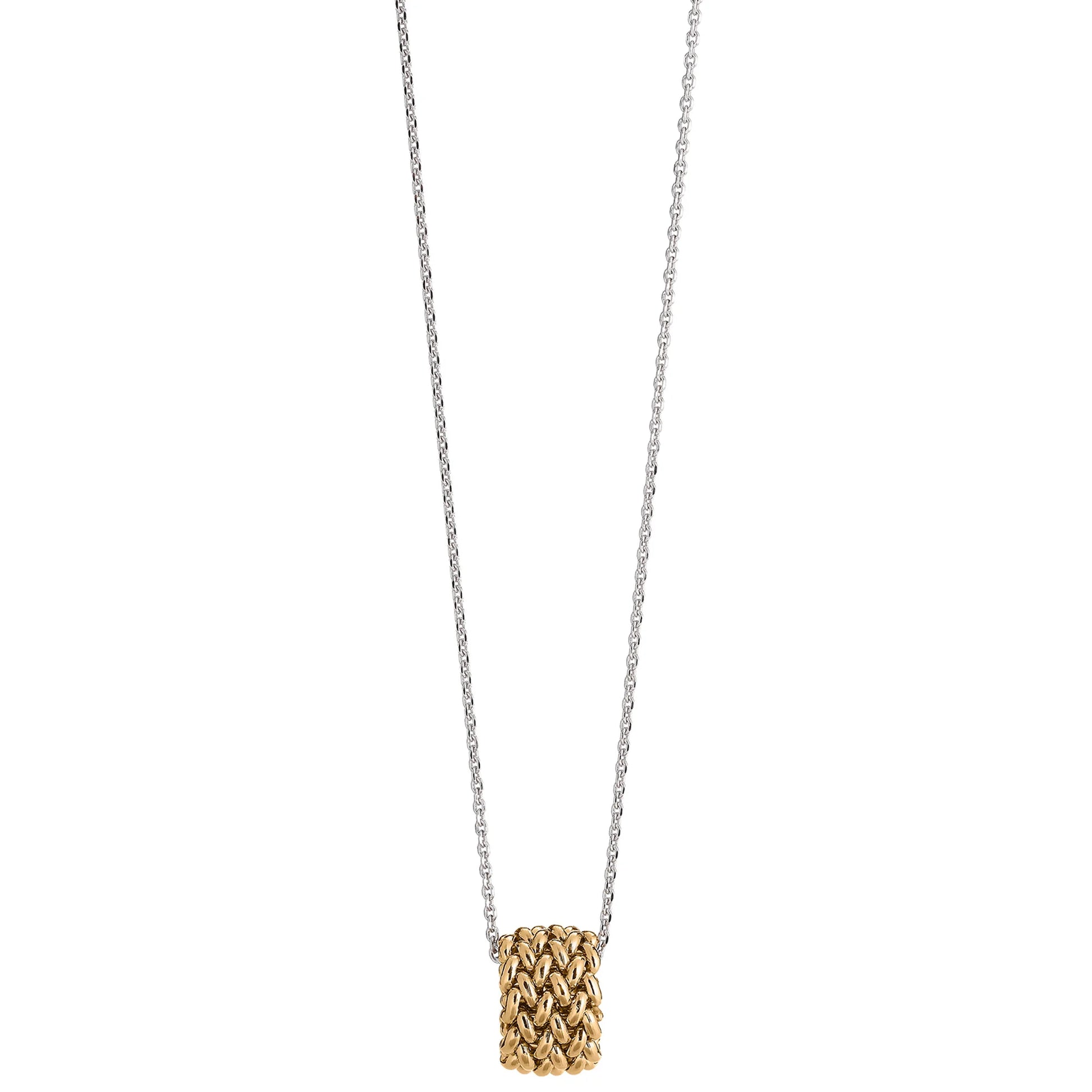 Collana UNOAERRE Bicolore in Argento Rodiato e Dorato | Cod. 6222