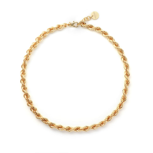 Collana UNOAERRE Korda in Bronzo Dorato | Collezione Catene 2557