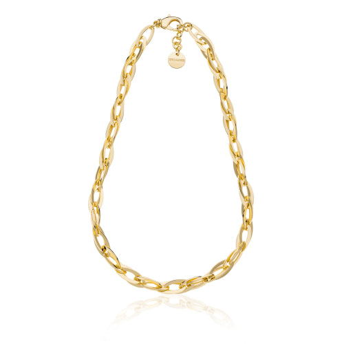 Collana Unoaerre Catena Navette Dorata 2343