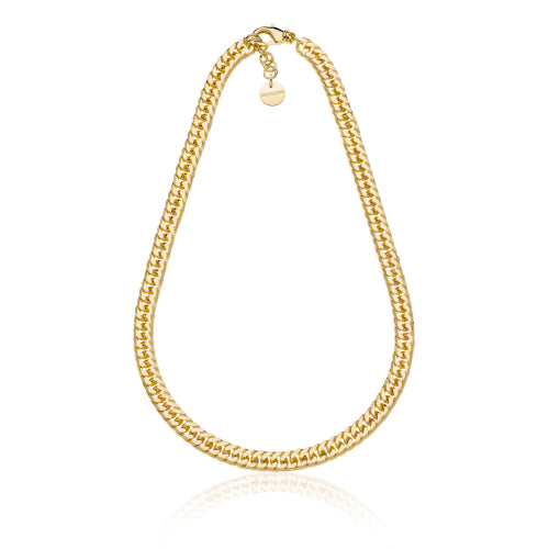 Collana Unoaerre Grumetta Doppia Diamantata Dorata 2371