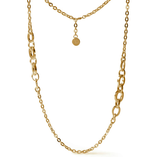Collana Unoaerre Lunga Dorata Square 1933