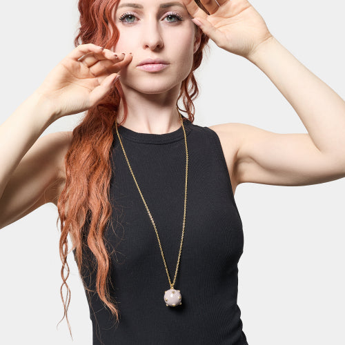 Collana Unoaerre con Mina Grande Grigio Sabbia 2699