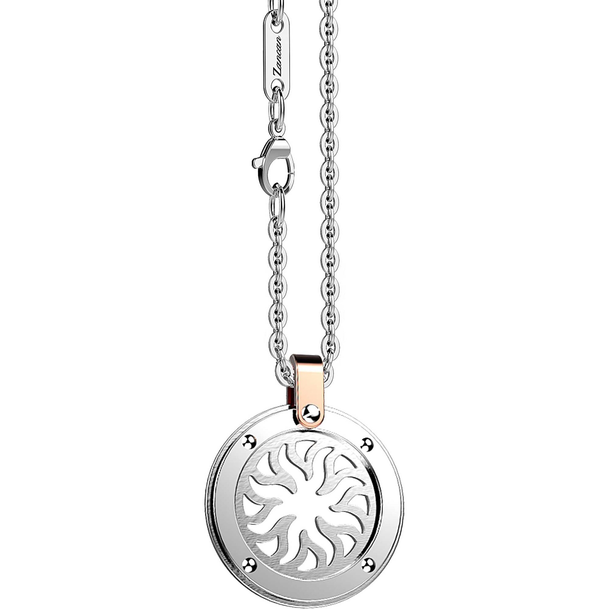 Collana Uomo Zancan Hi Teck in Acciaio 316L - Modello EHC141