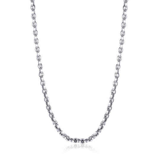 Collana a Catena Spessa in Acciaio - S'Agapò - SRP28