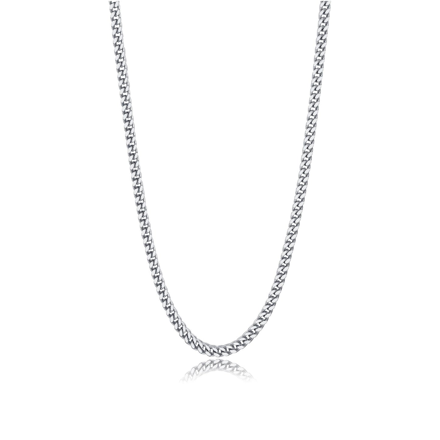 Collana a Catena Spiga in Acciaio - S'Agapo - SRP07