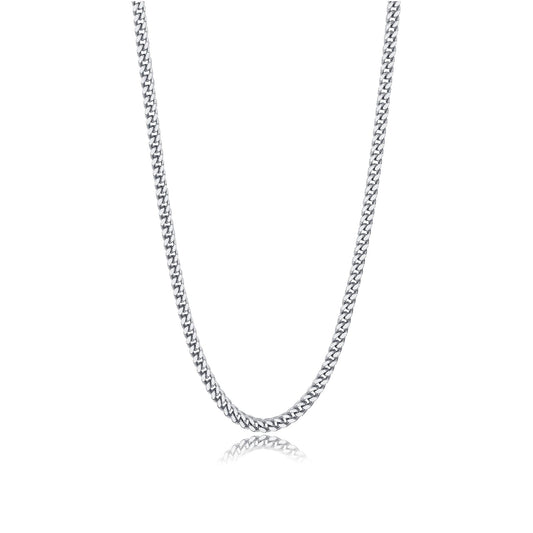 Collana a Catena Spiga in Acciaio - S'Agapo - SRP07