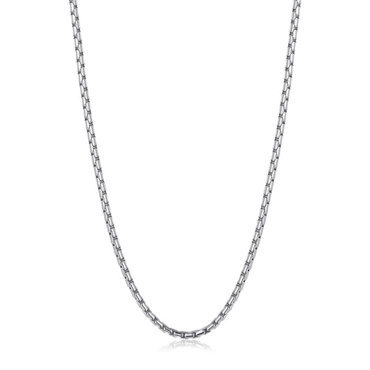 Collana da Uomo in Acciaio Maglia Snake - S'Agapo - SRP30