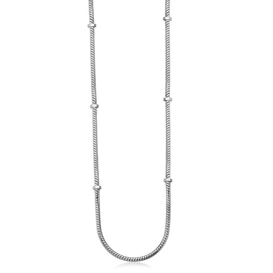 Collana in Acciaio con Pendente - S'Agapò - SRP77