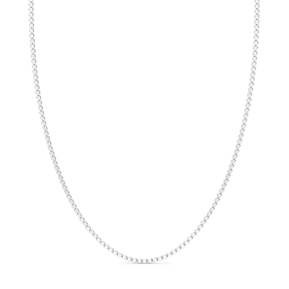 Collana uomo a catena Zancan in argento 925 - 60 cm