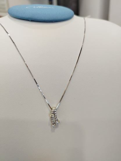 Collier Miluna in Oro 750 con Diamanti - 380361 regalo