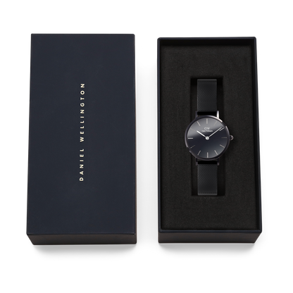 Daniel Wellington Orologio Petite Reflection Black - DW00100798