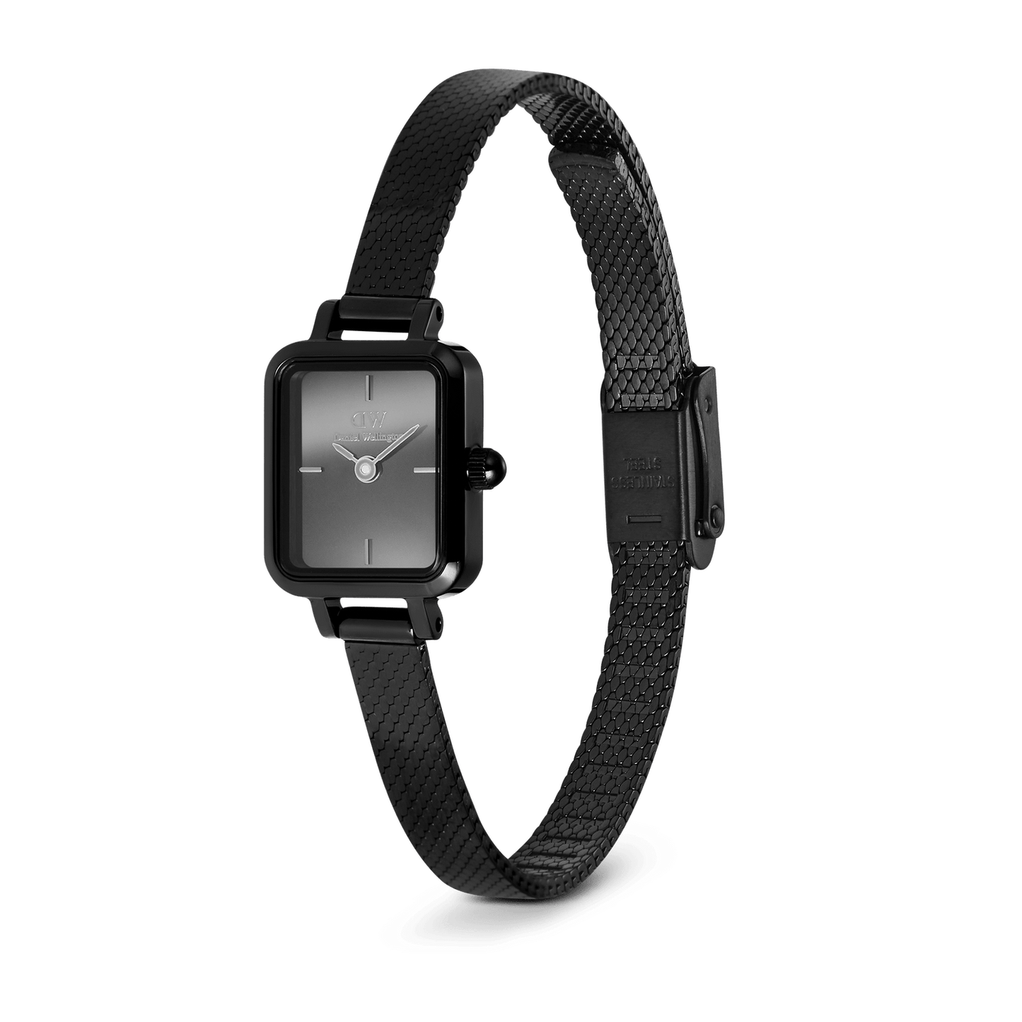 Daniel Wellington Orologio Quadro Mini Reflection Black - DW00100802