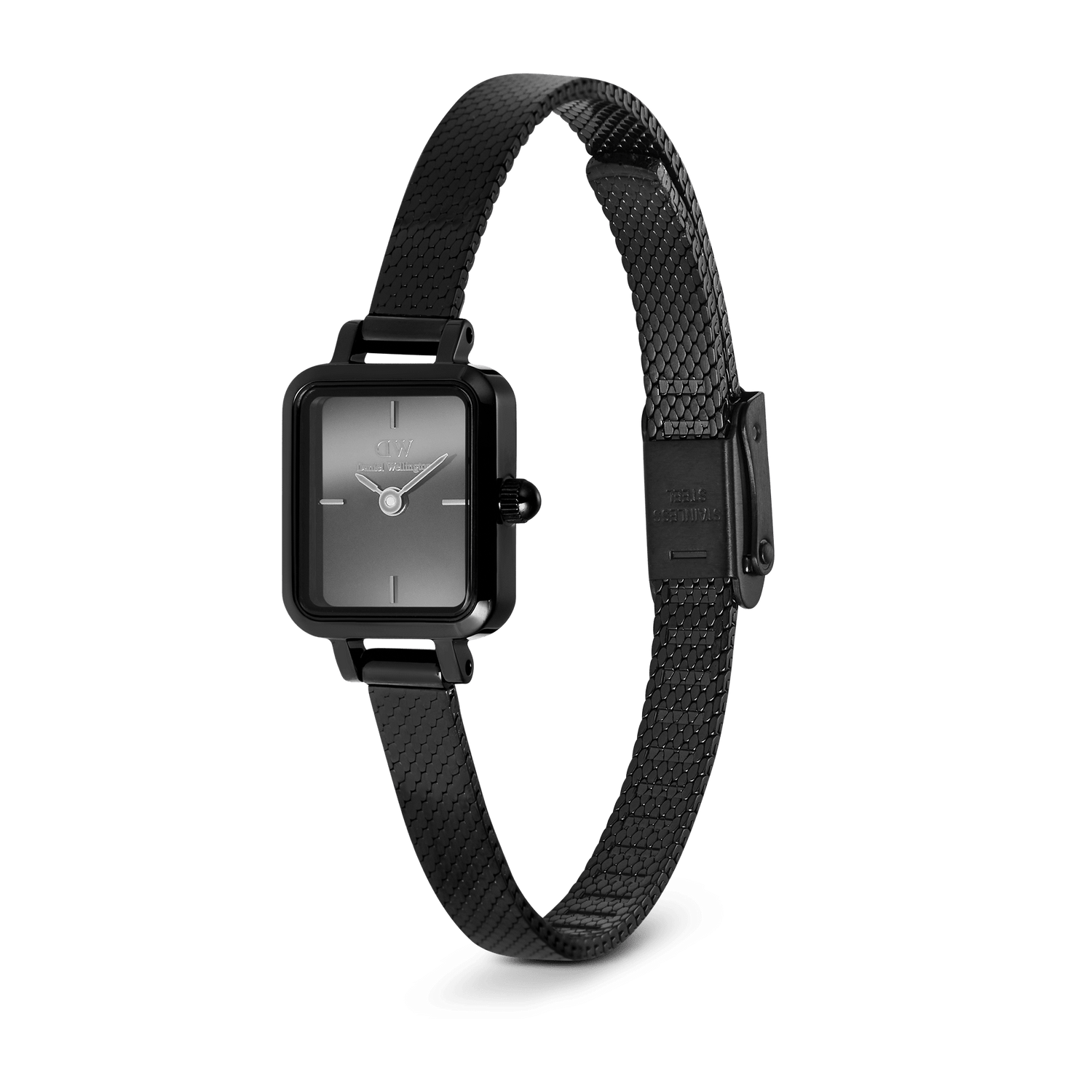 Daniel Wellington Orologio Quadro Mini Reflection Black - DW00100802