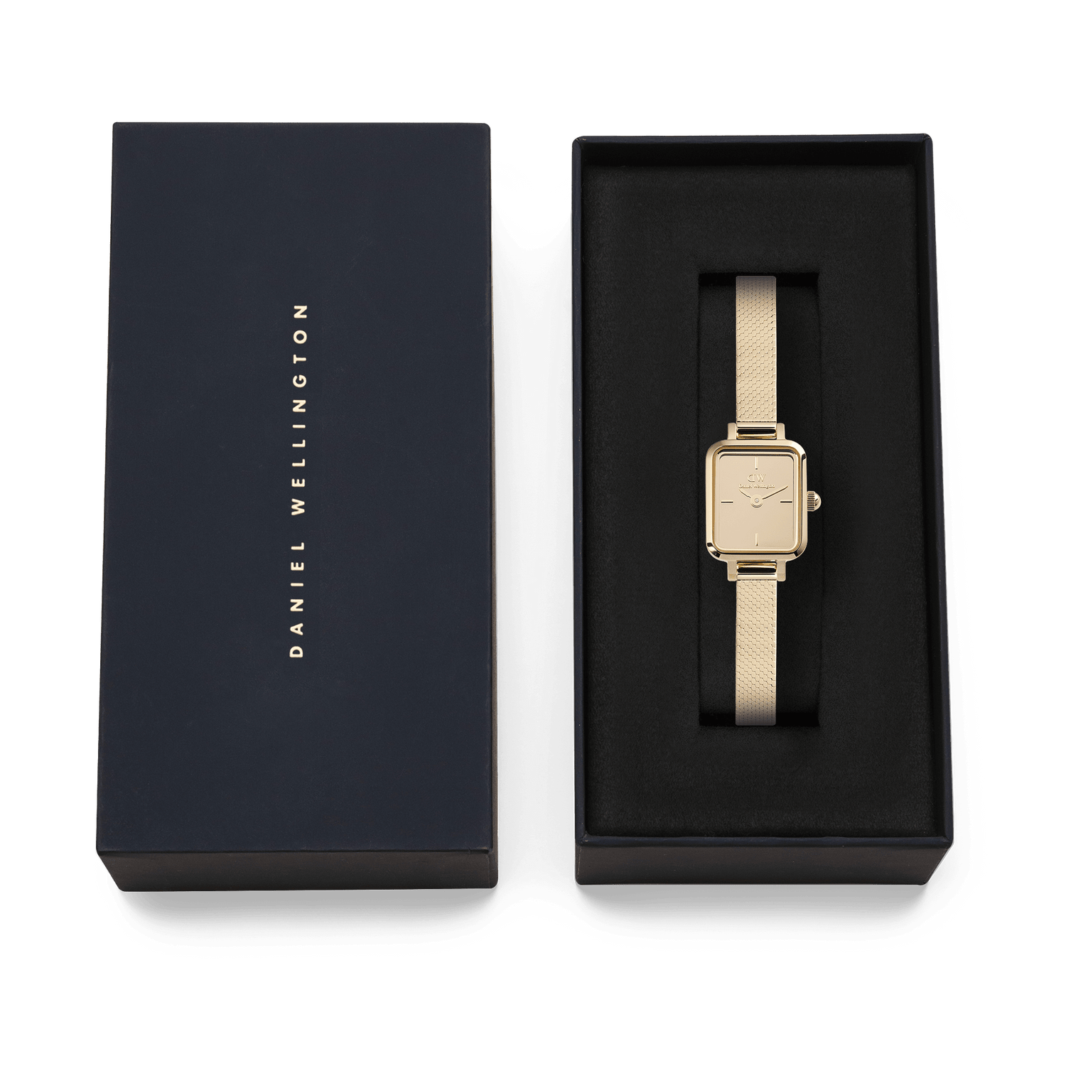 Daniel Wellington Orologio Quadro Mini Reflection Gold - DW00100801