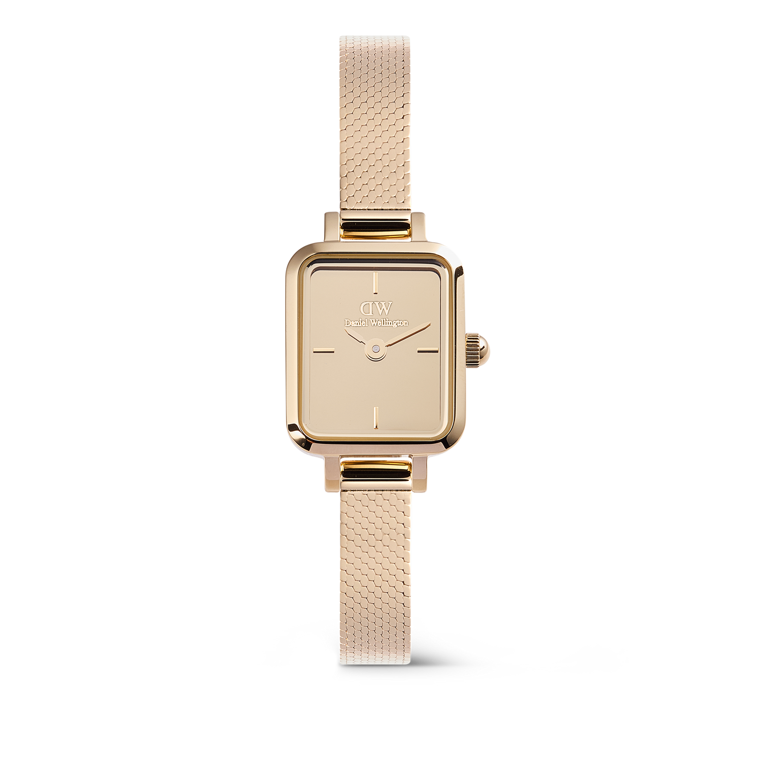 Daniel Wellington Orologio Quadro Mini Reflection Rose Gold - DW00100799
