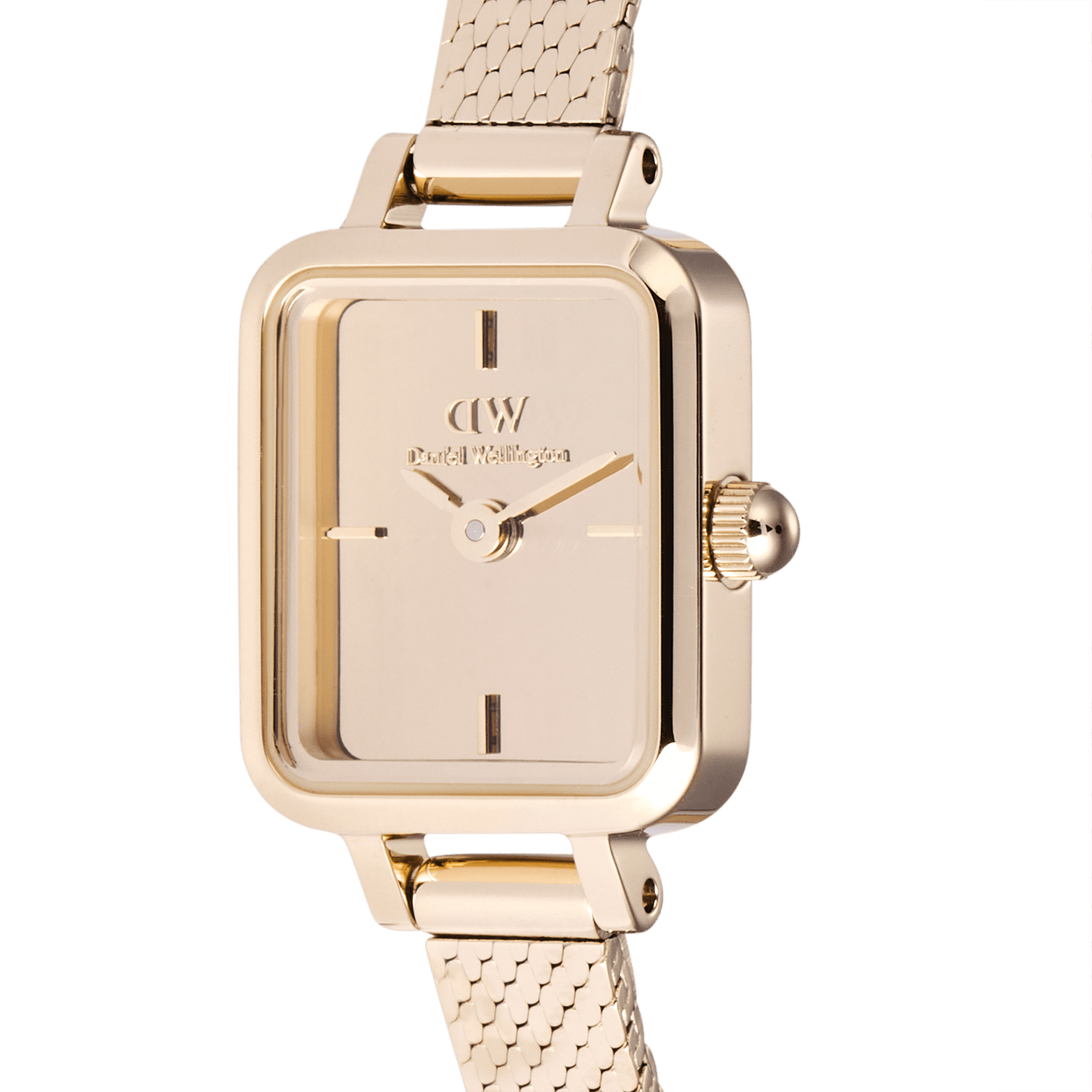 Daniel Wellington Orologio Quadro Mini Reflection Rose Gold - DW00100799