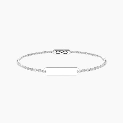 Descrizione + Costo Incisione Bracciale Kidult Philosophy: Simbolo Infinito - "Per Sempre" 732403