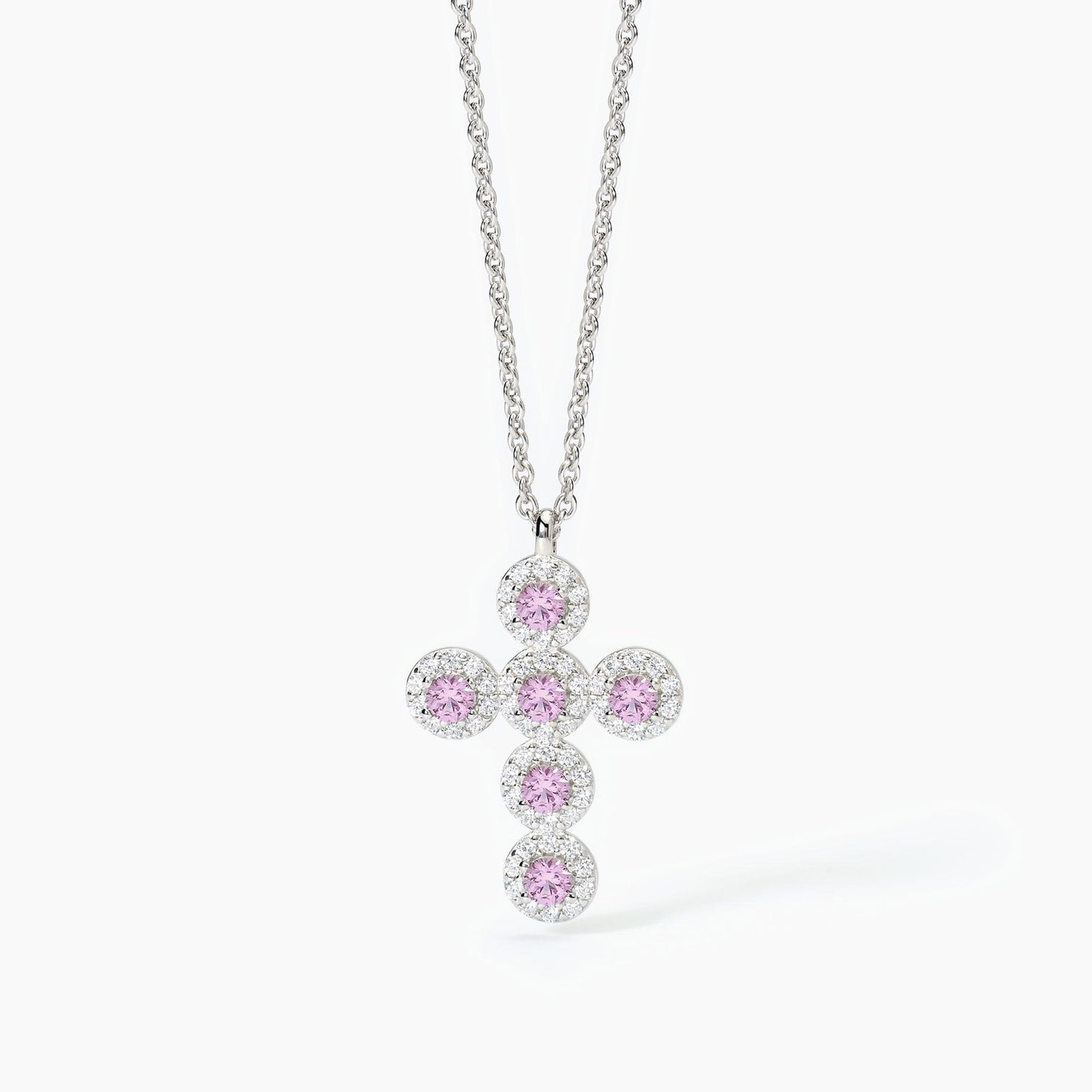 Girocollo Donna in Argento con Tormaline Sintetiche e Zirconi Mabina Gioielli 553657