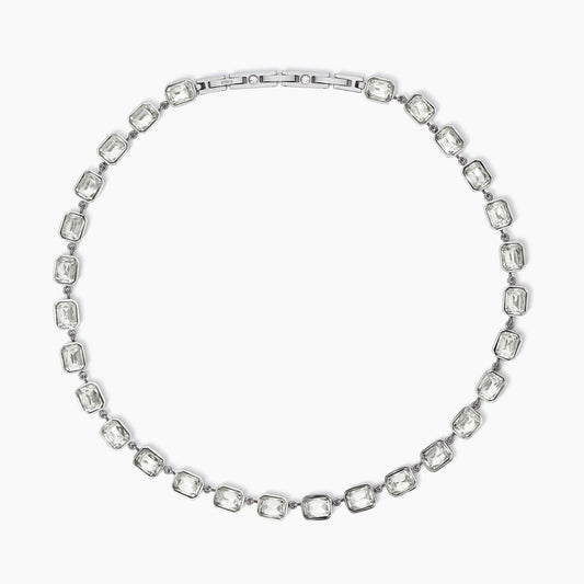 Girocollo Kidult Style 01 in Acciaio 316L con Cristalli - 851005
