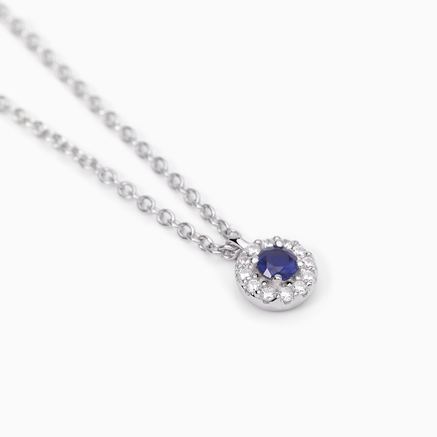 Girocollo Mabina Milanesienne in Argento 925 con Zaffiro e Zirconi - 553494 2