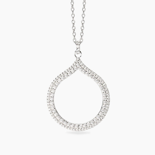 Girocollo Mabina Penelope con Pendente Goccia in Zirconi – 553783