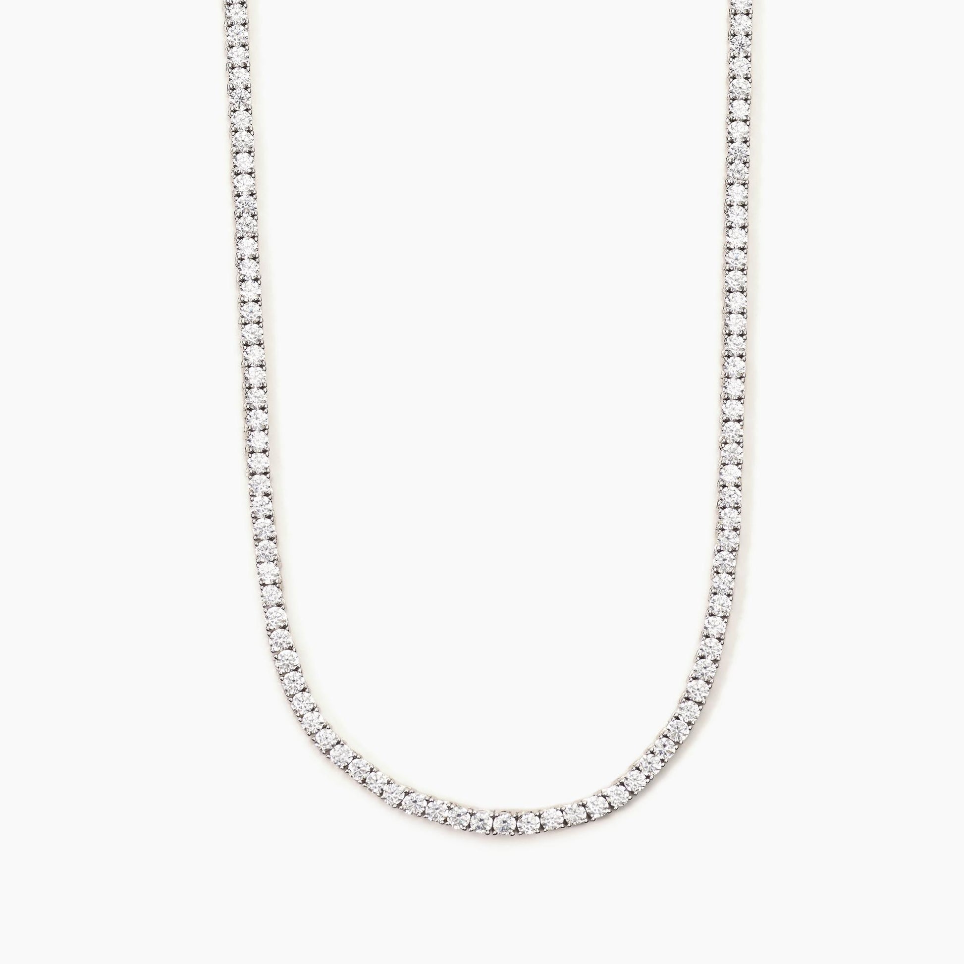Girocollo Mabina Tennis Club in Argento 925 con Zirconi - 553454