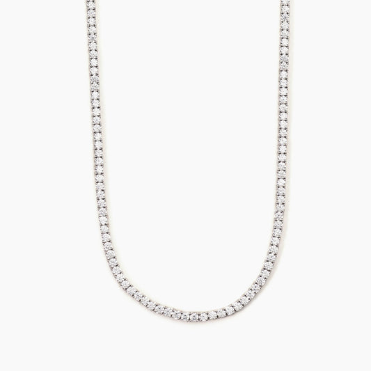 Girocollo Mabina Tennis Club in Argento 925 con Zirconi - 553454