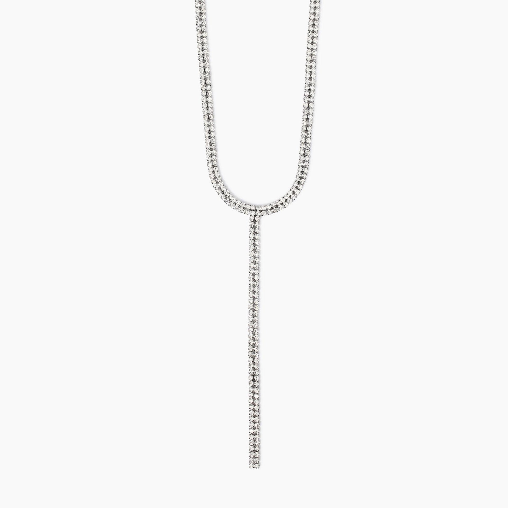 Girocollo Tennis Cravattino con Cristalli Kidult Style 10 - 851018