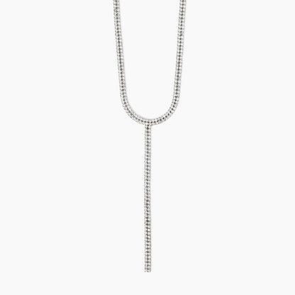 Girocollo Tennis Cravattino con Cristalli Kidult Style 10 - 851018