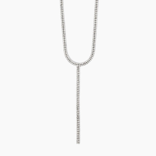 Girocollo Tennis Cravattino con Cristalli Kidult Style 10 - 851018
