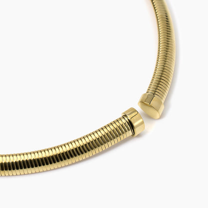Girocollo Tubogas in Acciaio Dorato Kidult Style 13 - 851031