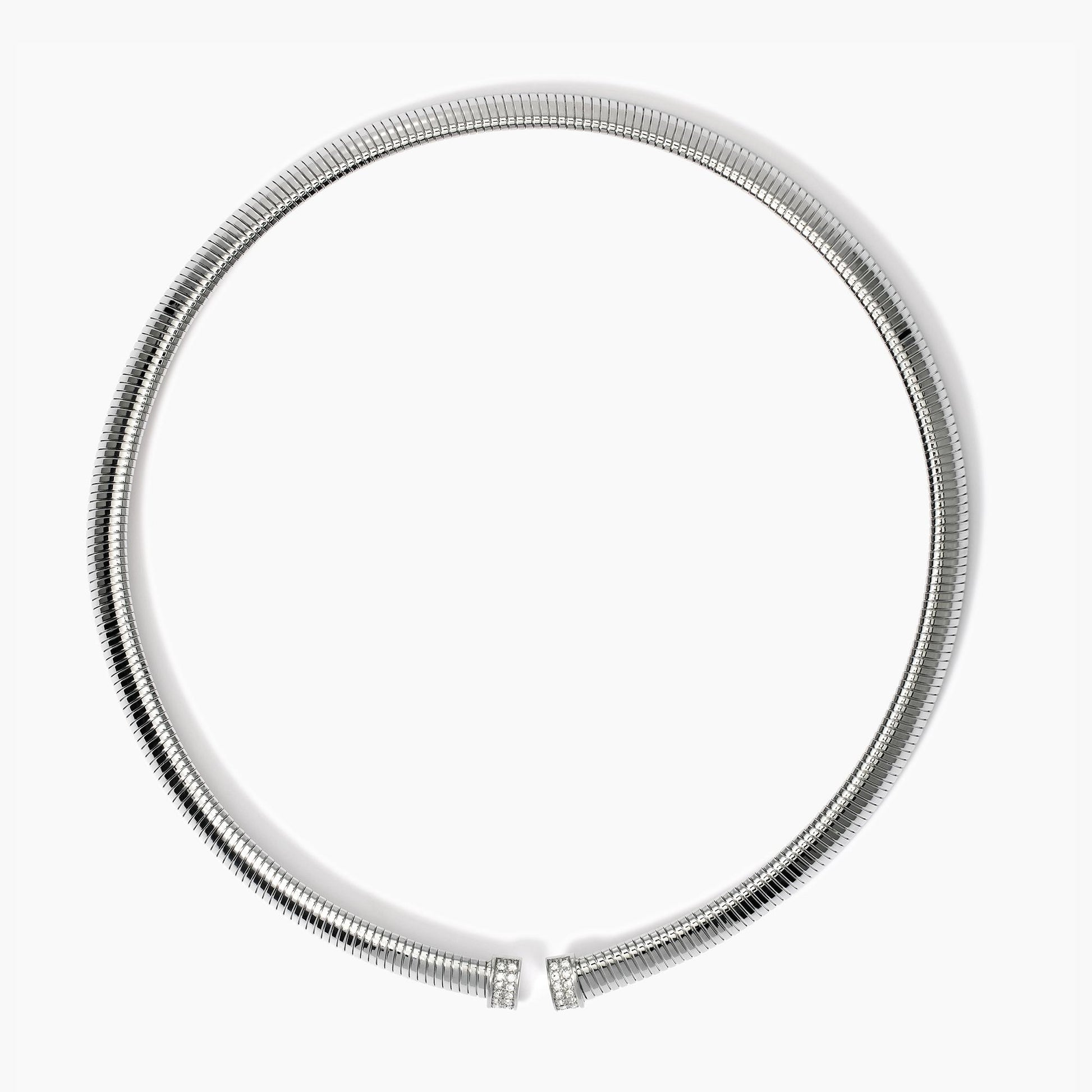 Girocollo Tubogas in Acciaio con Cristalli Kidult Style 13 - 851030